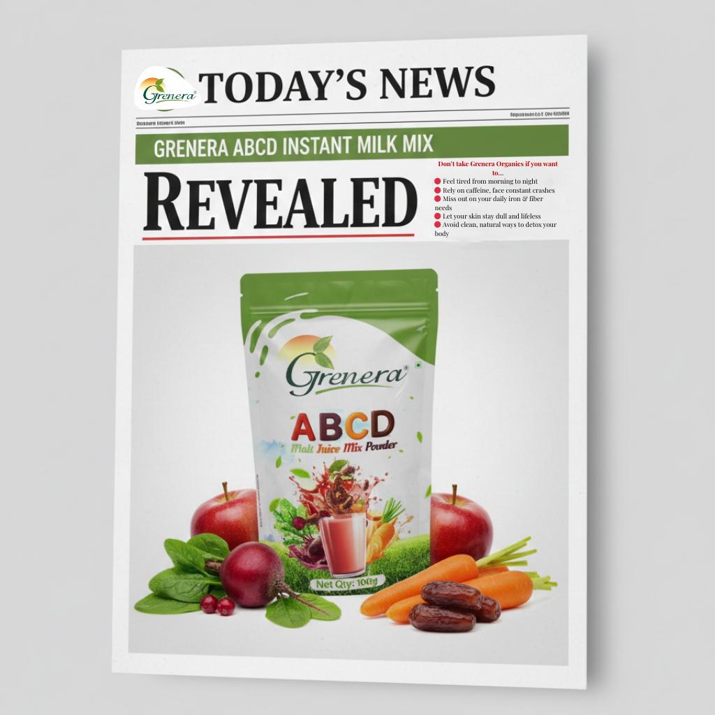 Grenera Organics ABCD Malt | Natural Winter Drink Mix – greneraindia