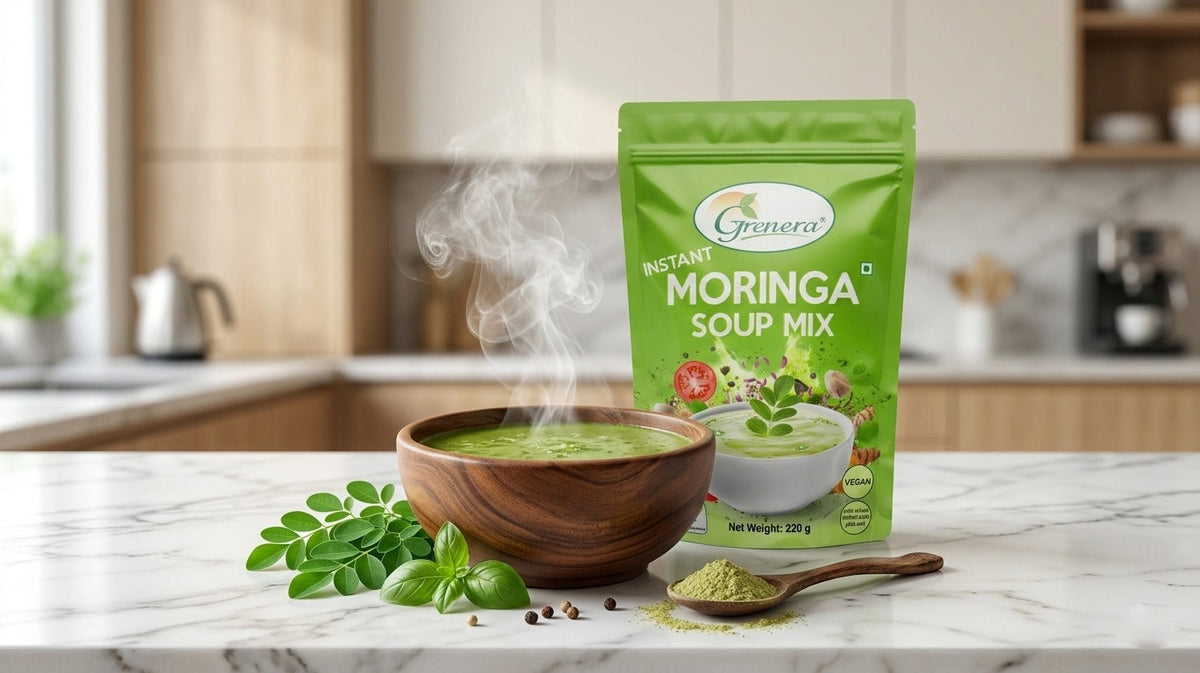 How to Use Grenera Instant Moringa Soup Mix Powder at Home ? – greneraindia
