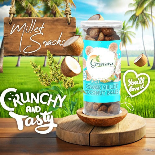 Jowar Millet Coconut Balls: Wholesome Snacking Made Delicious