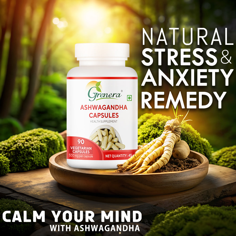 Ashwagandha Capsules – Ancient Herb, Modern Wellness – greneraindia