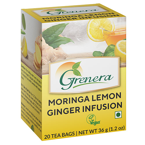 Moringa Lemon Ginger Infusion