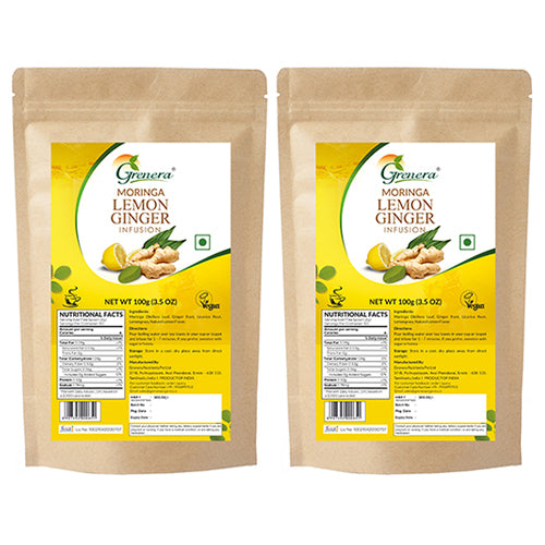 Moringa Lemon Ginger Tea
